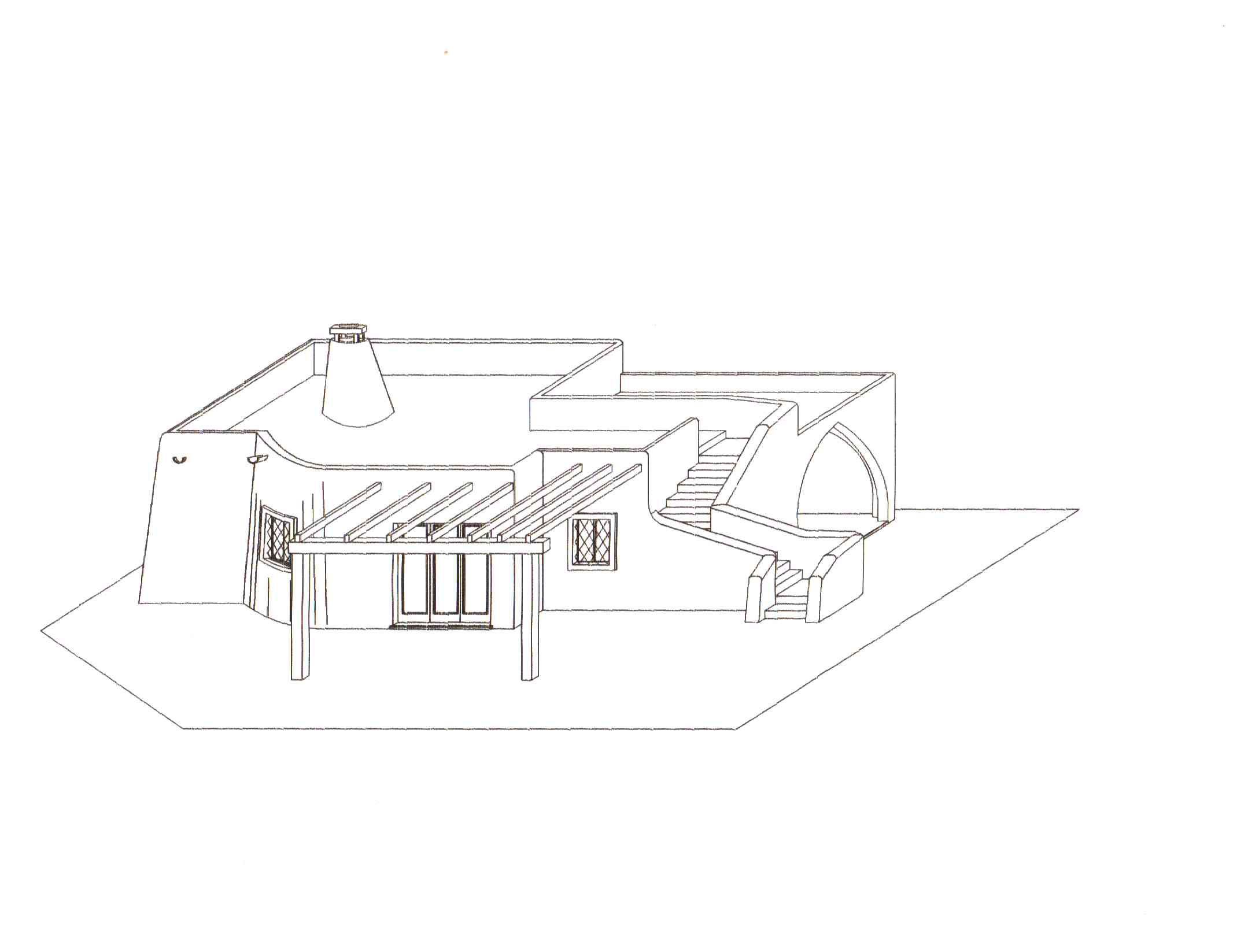 progetto villino contrada serri